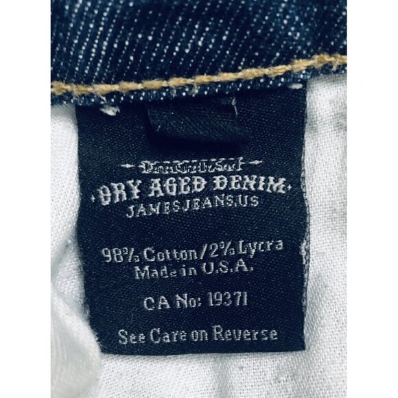 James Jeans Womens Size 24 Cutoff Denim Shorts Limited Edition Embellished Boho - Picture 4 of 6